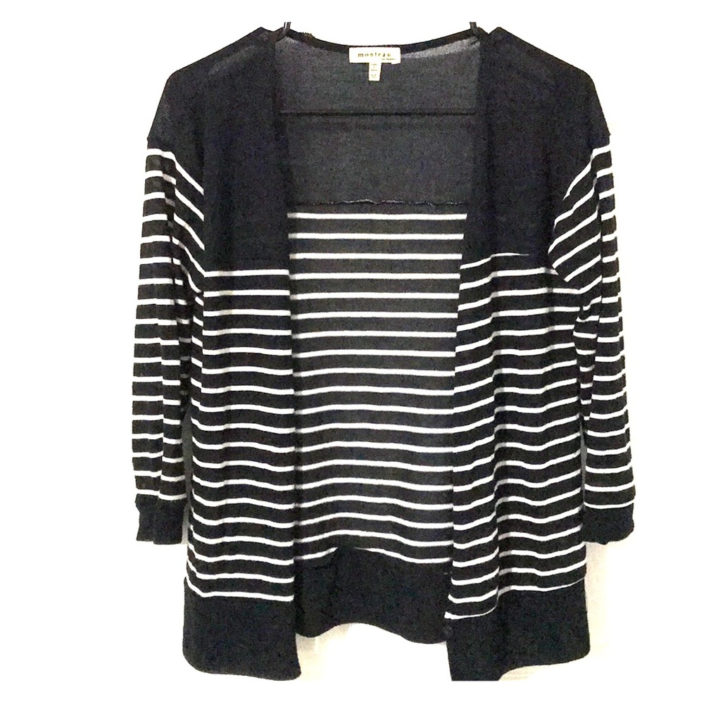 Striped cardigan
